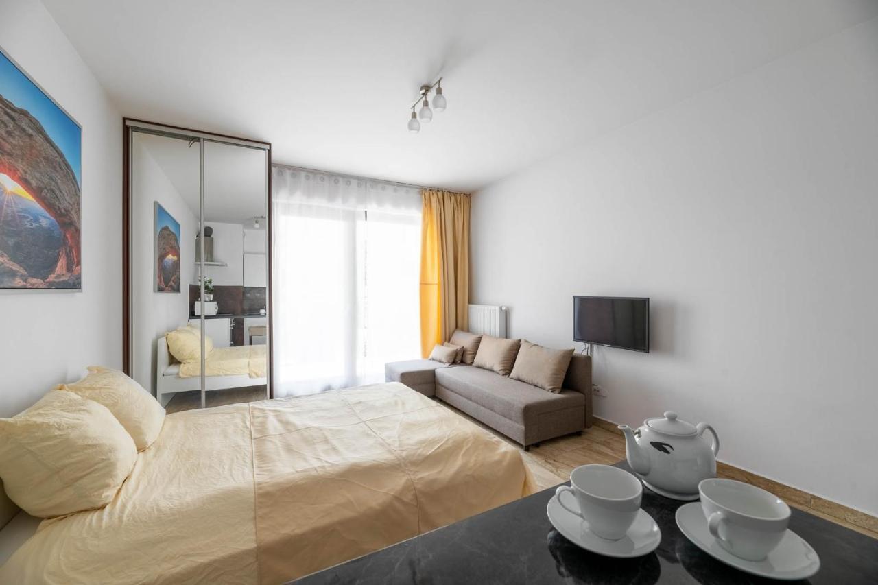 Apartamenty Goka Like It Arkadia Varşovia Cameră foto